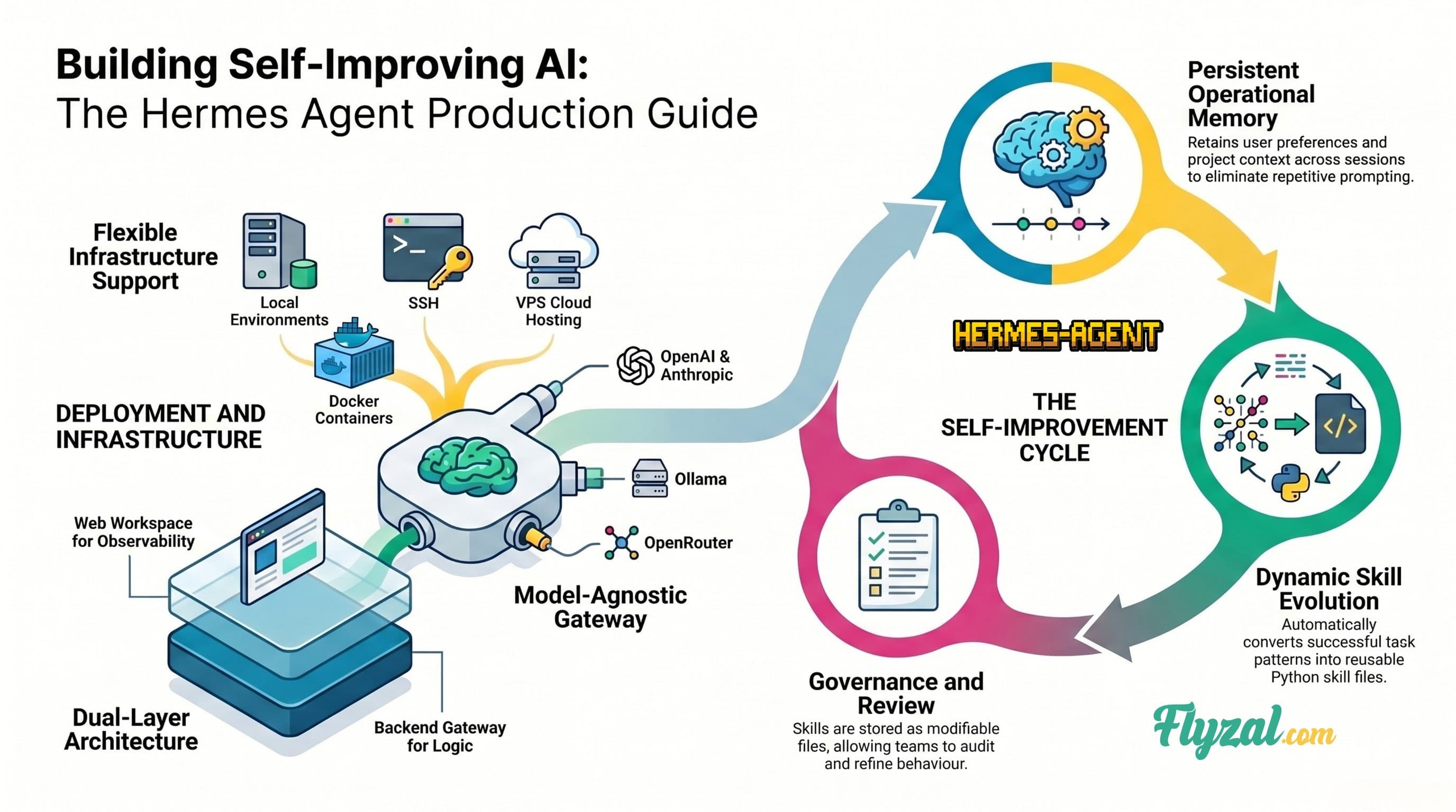 Building Persistence with Self-Improving AI Agents: Hermes Agent + Workspace Guide