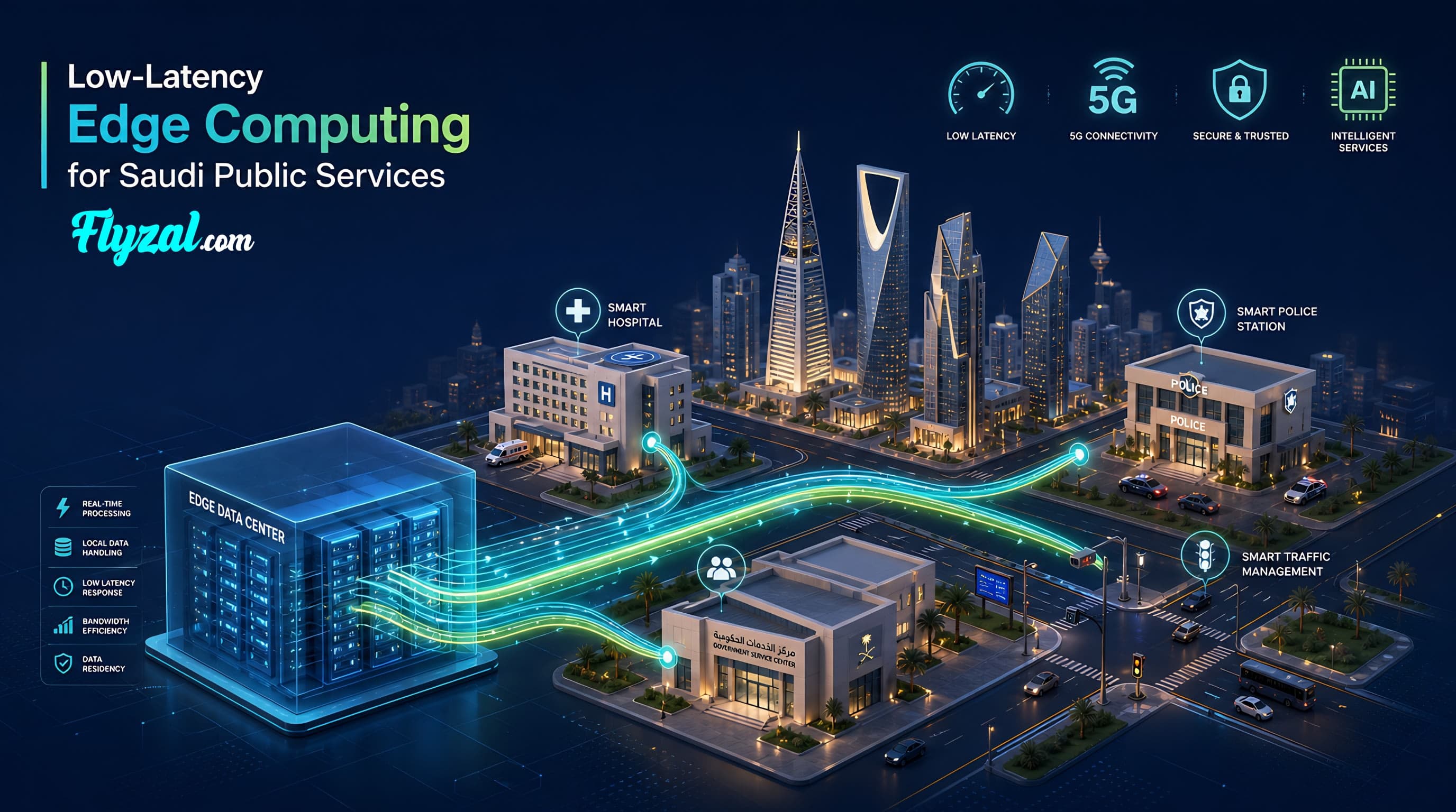Low-Latency Edge Computing for Saudi Public Services: A Practical Guide